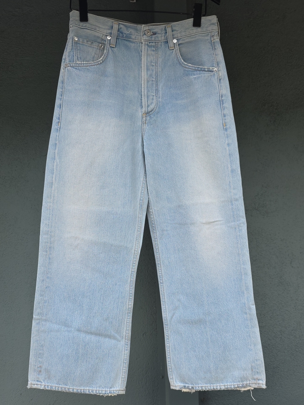 NEW $248 CITIZENS OF HUMANITY GAUCHO JEANS IN LIGHT BLUE #3 SIZE 27